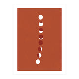 Lunar Eclipse Moon Phases I (Print Only) thumbnail