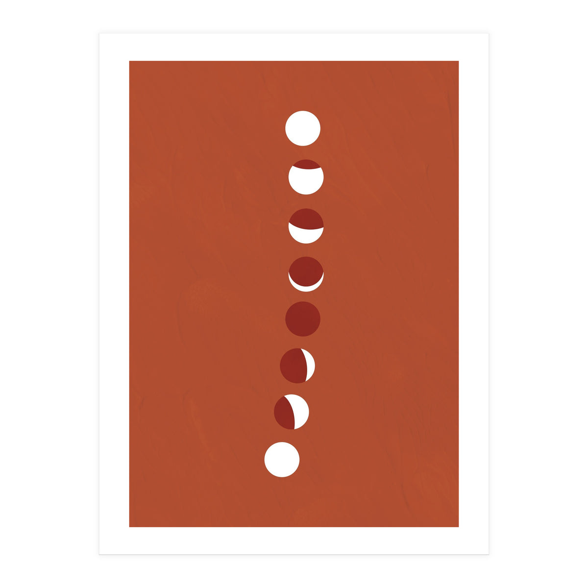 Lunar Eclipse Moon Phases I (Print Only)