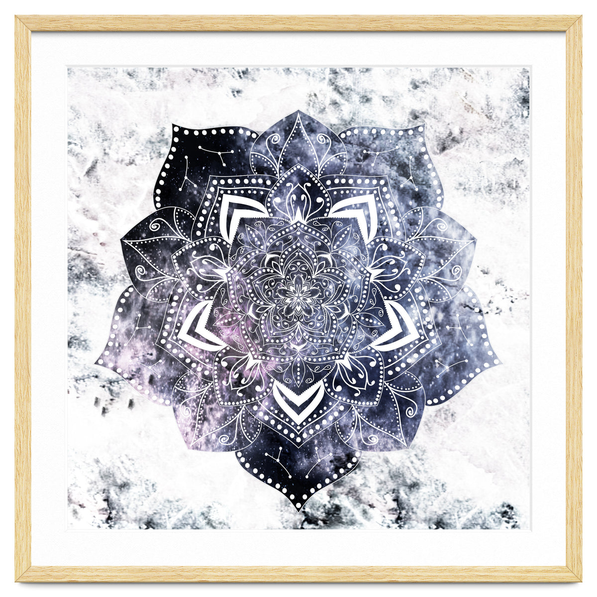 Cancer Constellation Mandala