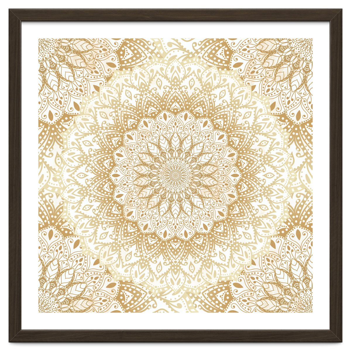 Mandalas For May Gold