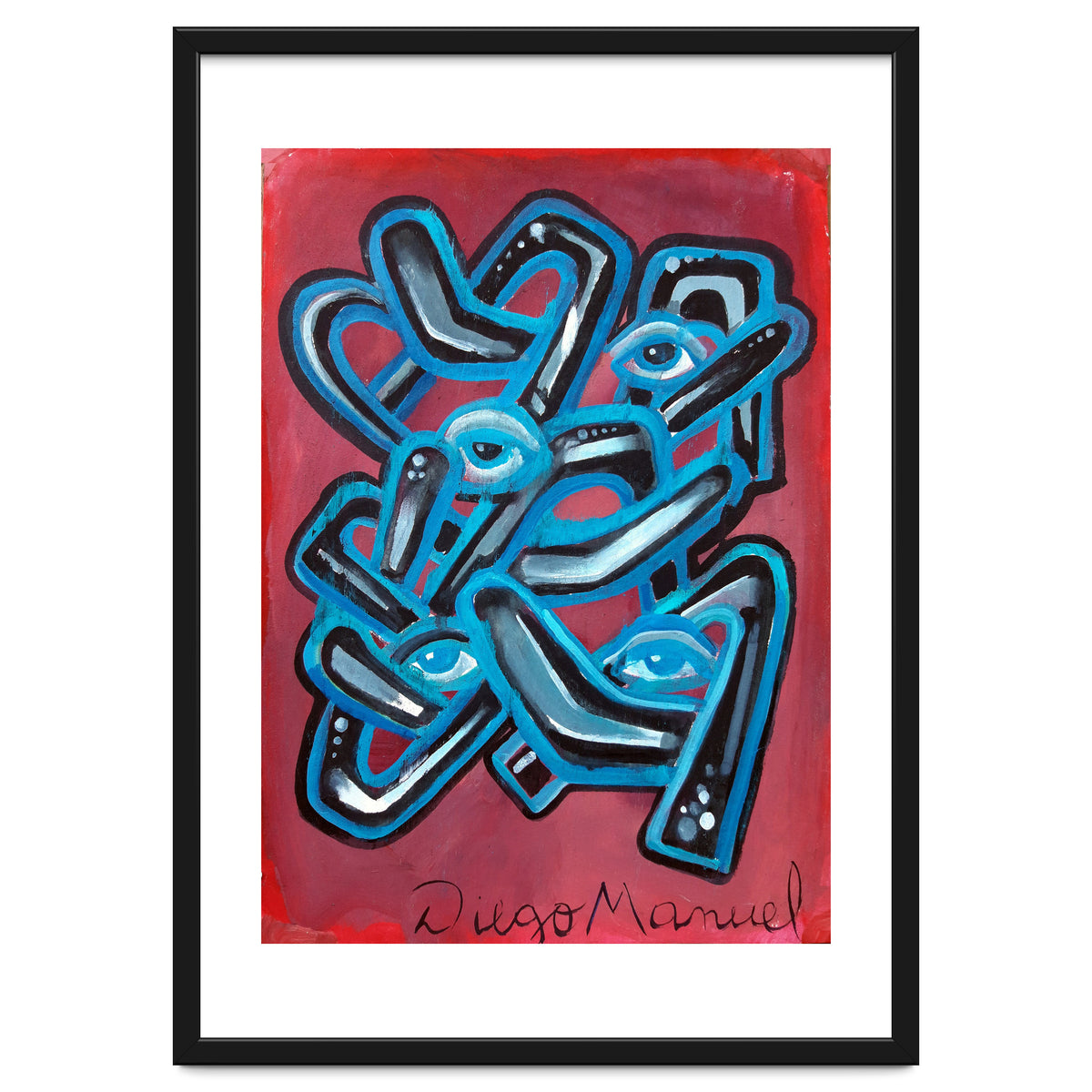 Formas Lenguas Y Ojos