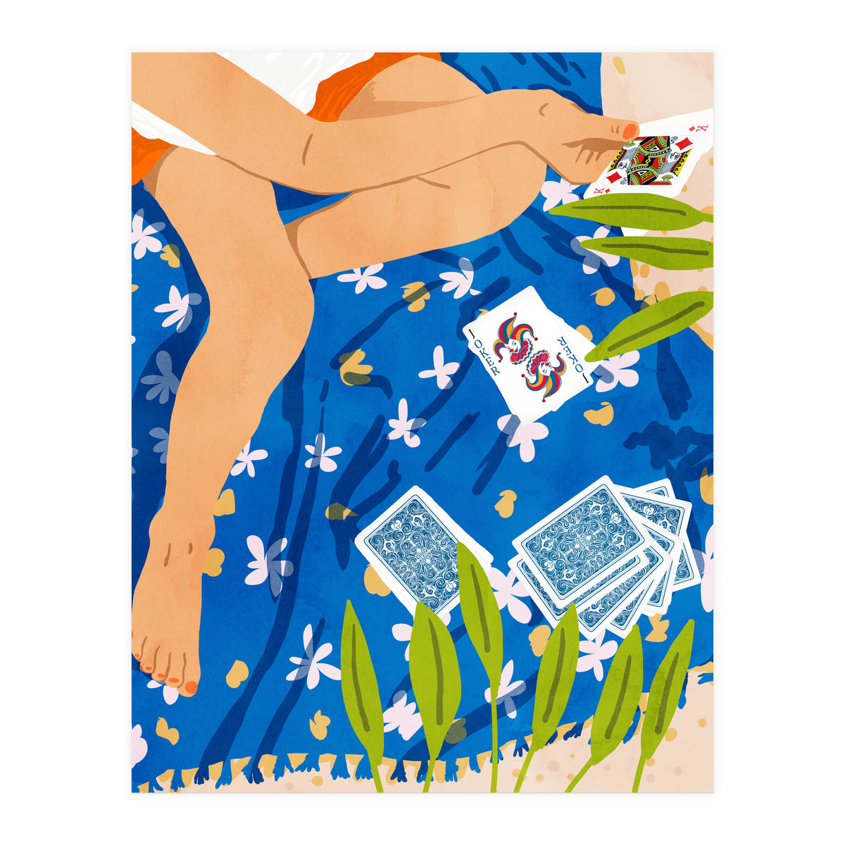 The Hand You Are Dealt Is Determinism, The Way You Play It Is Free Will (Print Only)