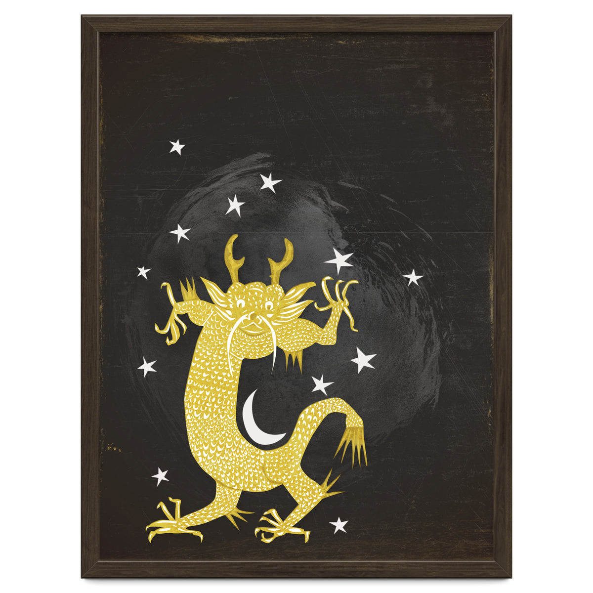 Vintage Cosmos: Golden Dragon