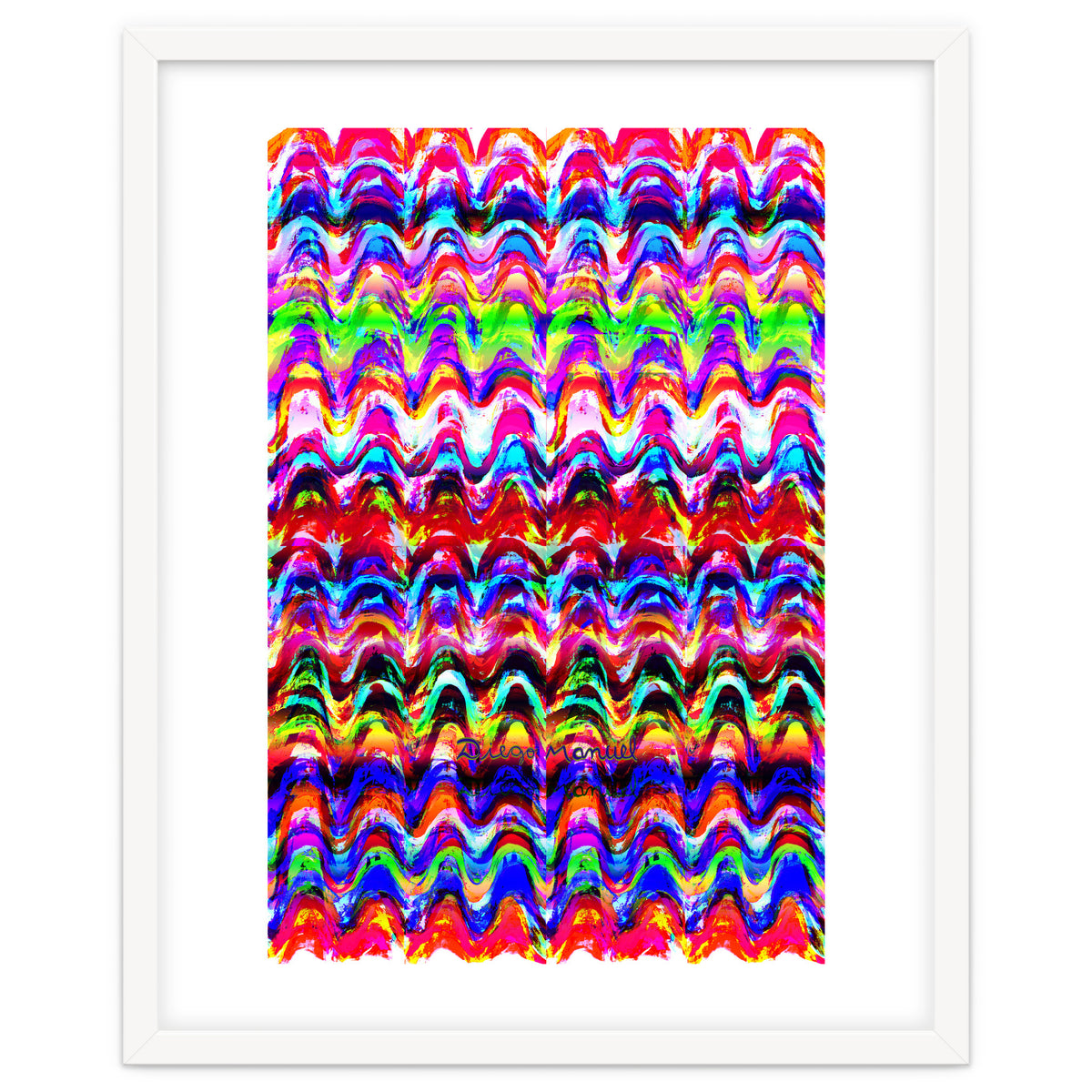 Pop abstract color full