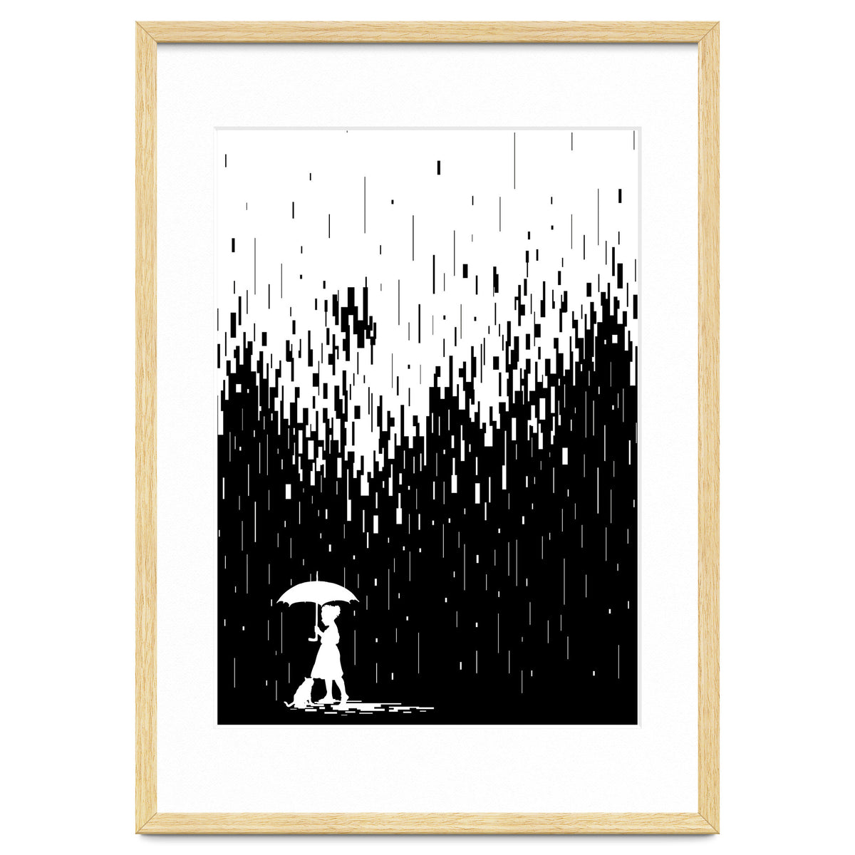 Pixel Rain