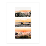 Beadnell, North East Coast in Paints  (Print Only) thumbnail