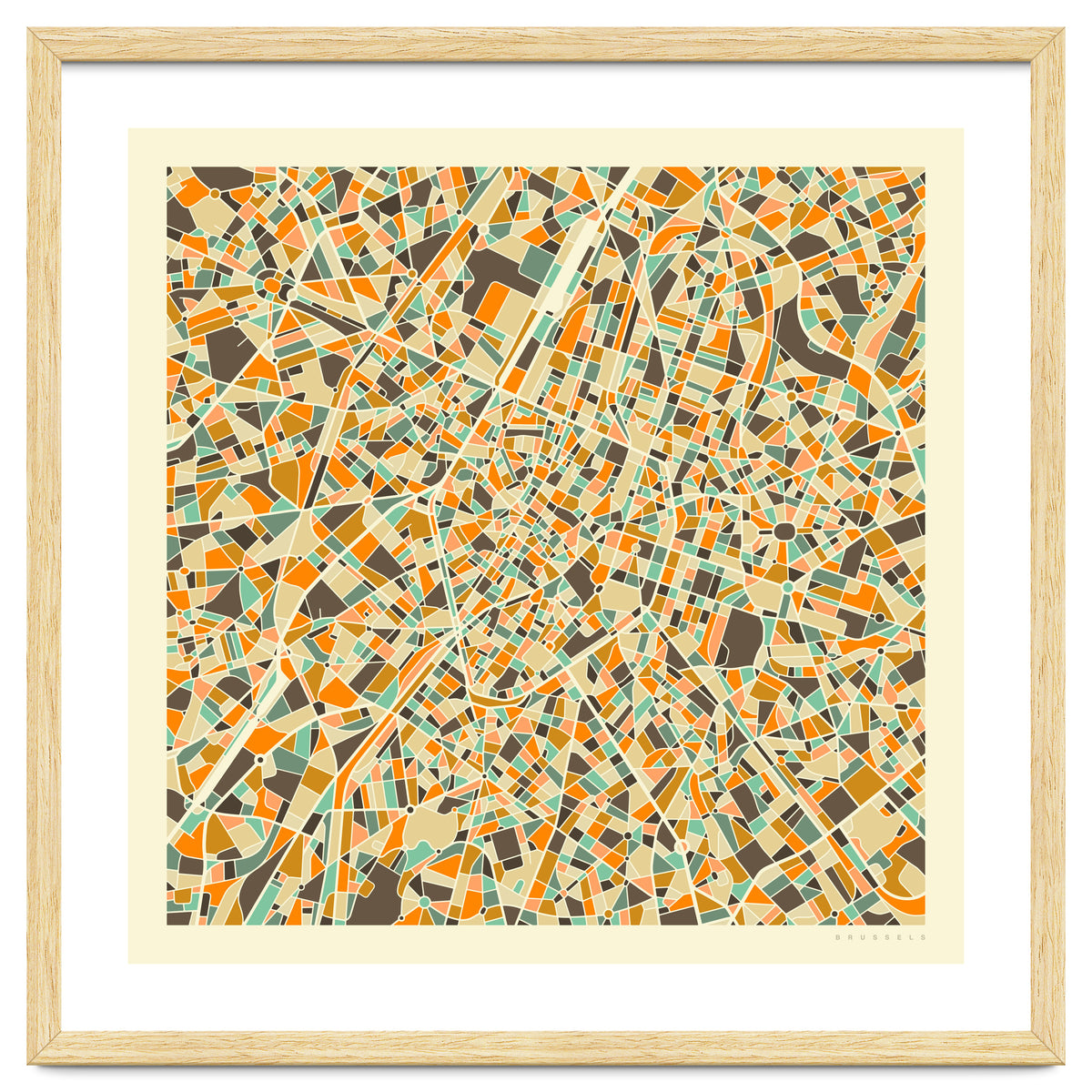 BRUSSELS MAP
