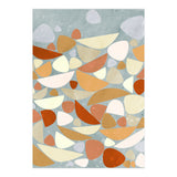 Sea Bed Orange Abstract (Print Only) thumbnail
