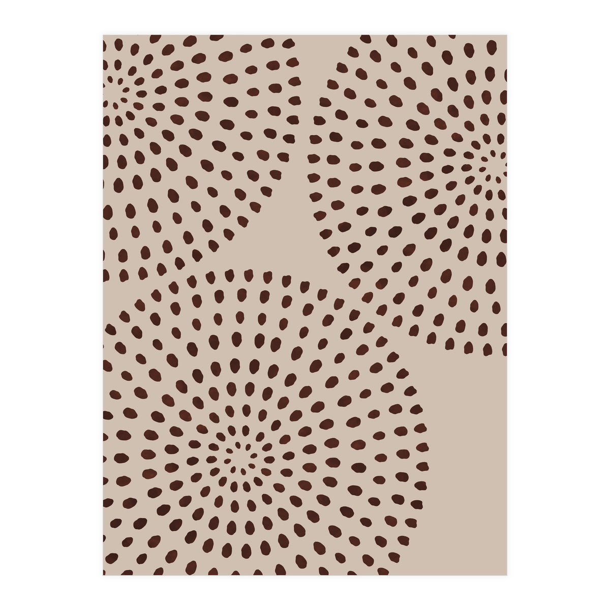 Boho Mid Century Dots (Print Only)
