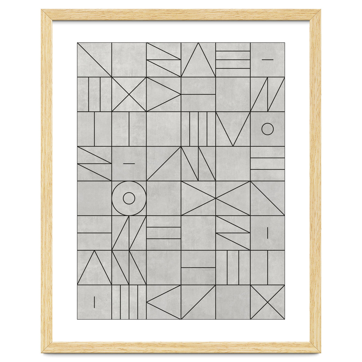 My Favorite Geometric Patterns No.3 - Grey