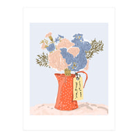 Flowers With Love (Print Only)