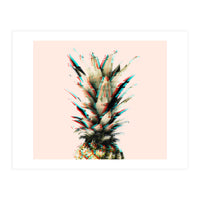 Glitch pineapple pink (Print Only)