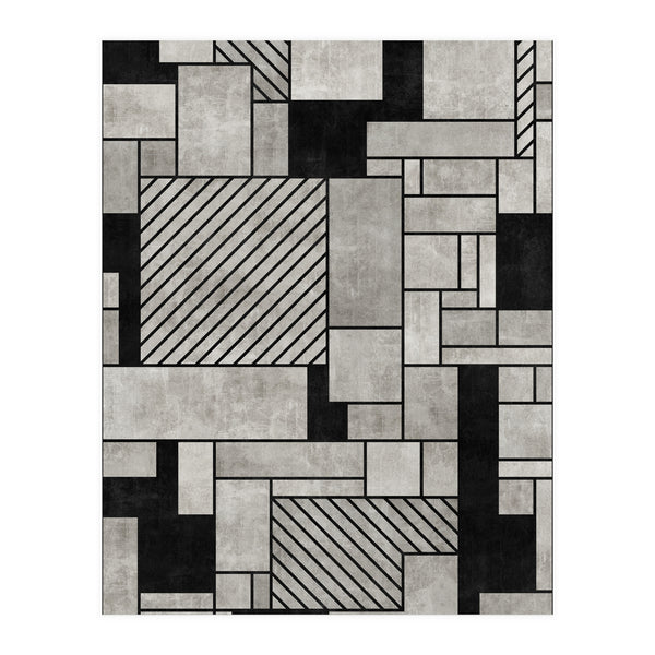 Random Concrete Pattern (Print Only) Art Print by Zoltan Ratko | arthaus