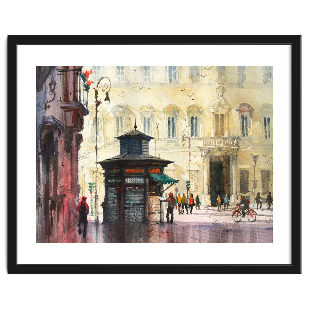 Newspaper Stall Rome