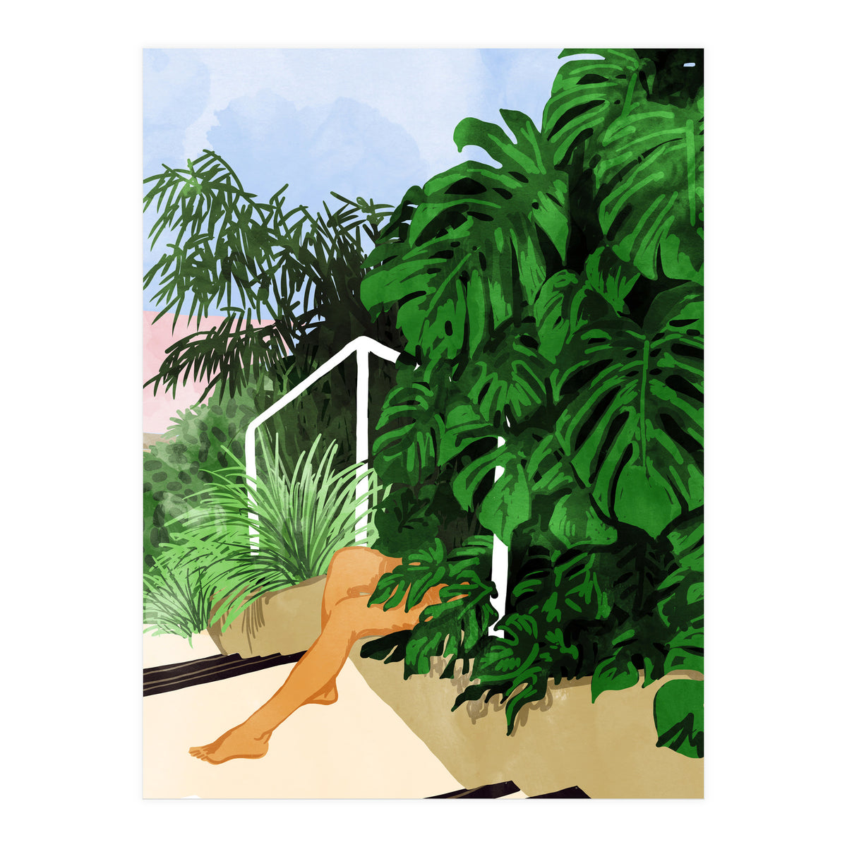 Hiding In Green (Print Only)