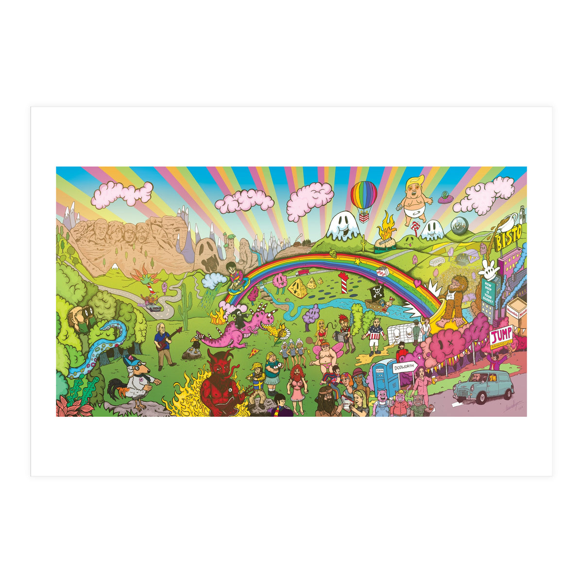 The Bar Steward Sons of Val Doonican -  Chaos Untitled #1 (Print Only)