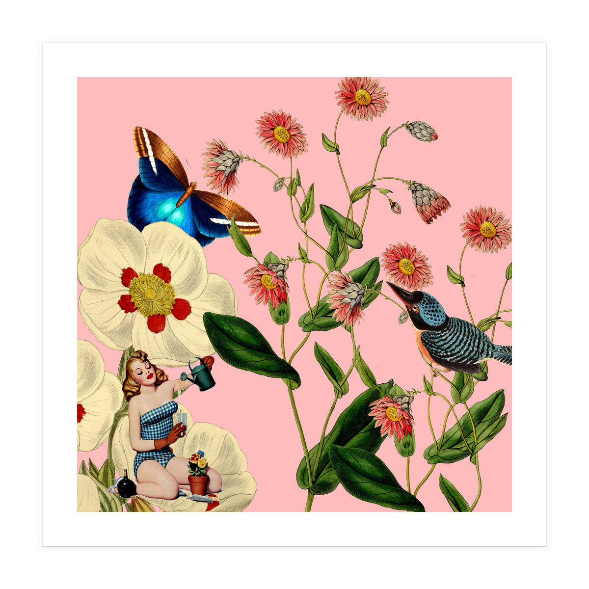 Big Flowers Dream  (Print Only)