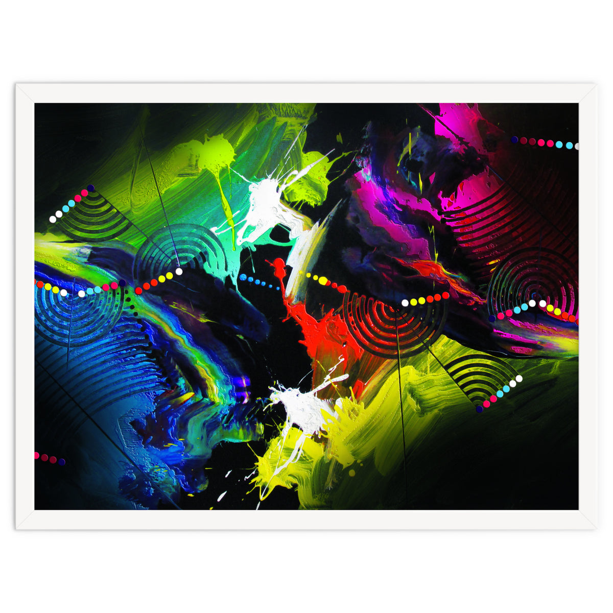 Abstract Art Britto - Qb291