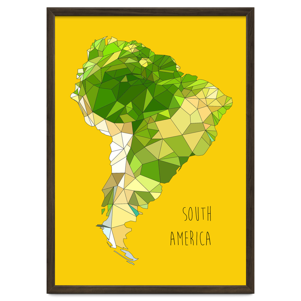 SOUTH AMERICA – Yellow