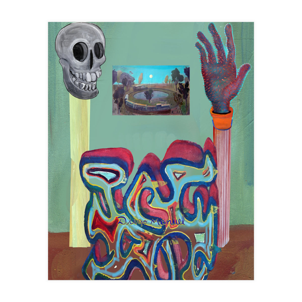 Graffiti Digital 2022 915 (Print Only)