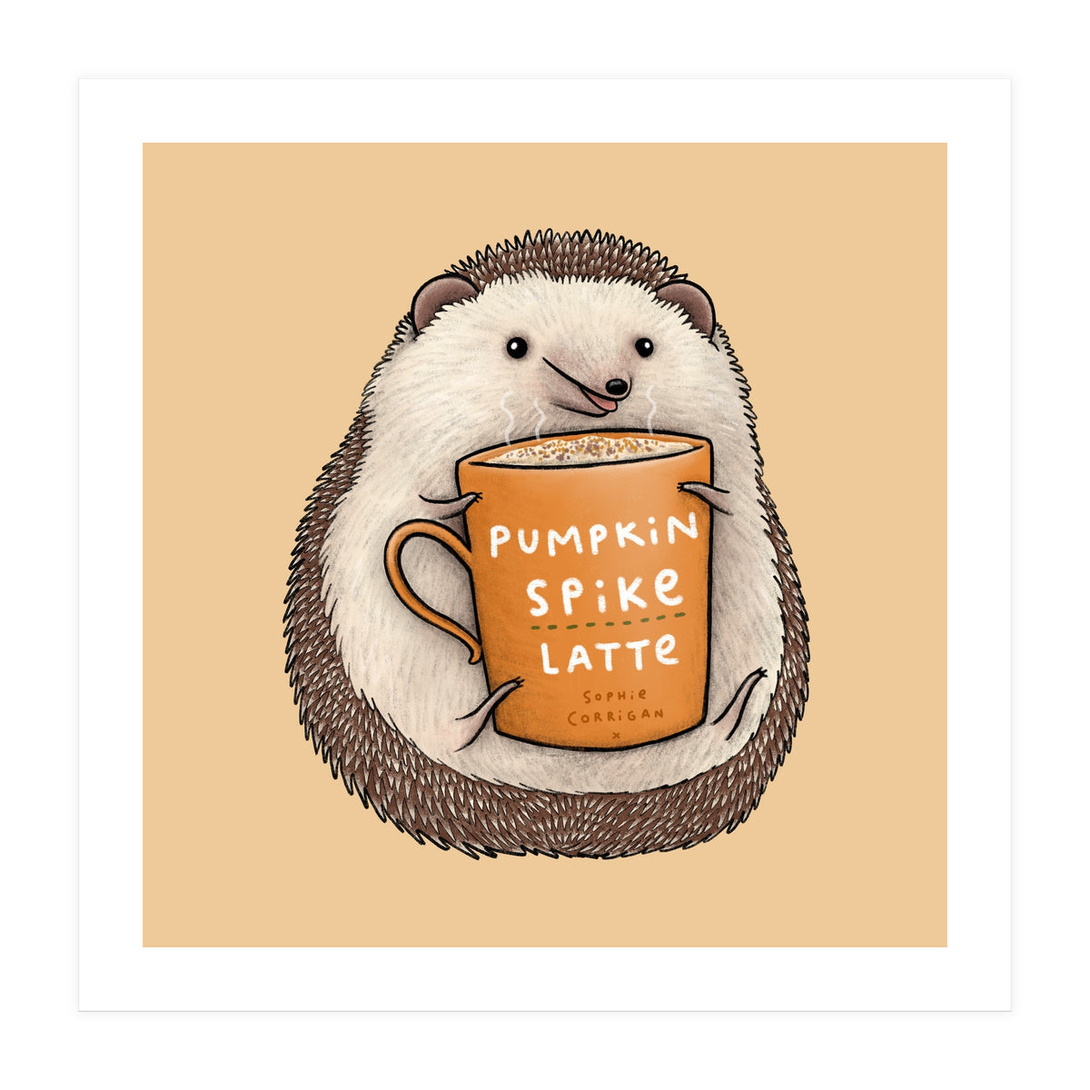 Pumpkin Spike Latte (Print Only)