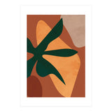 Abstract Bohemian Terracotta Plant (Print Only) thumbnail