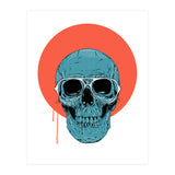 Blue Skull II (Print Only) thumbnail