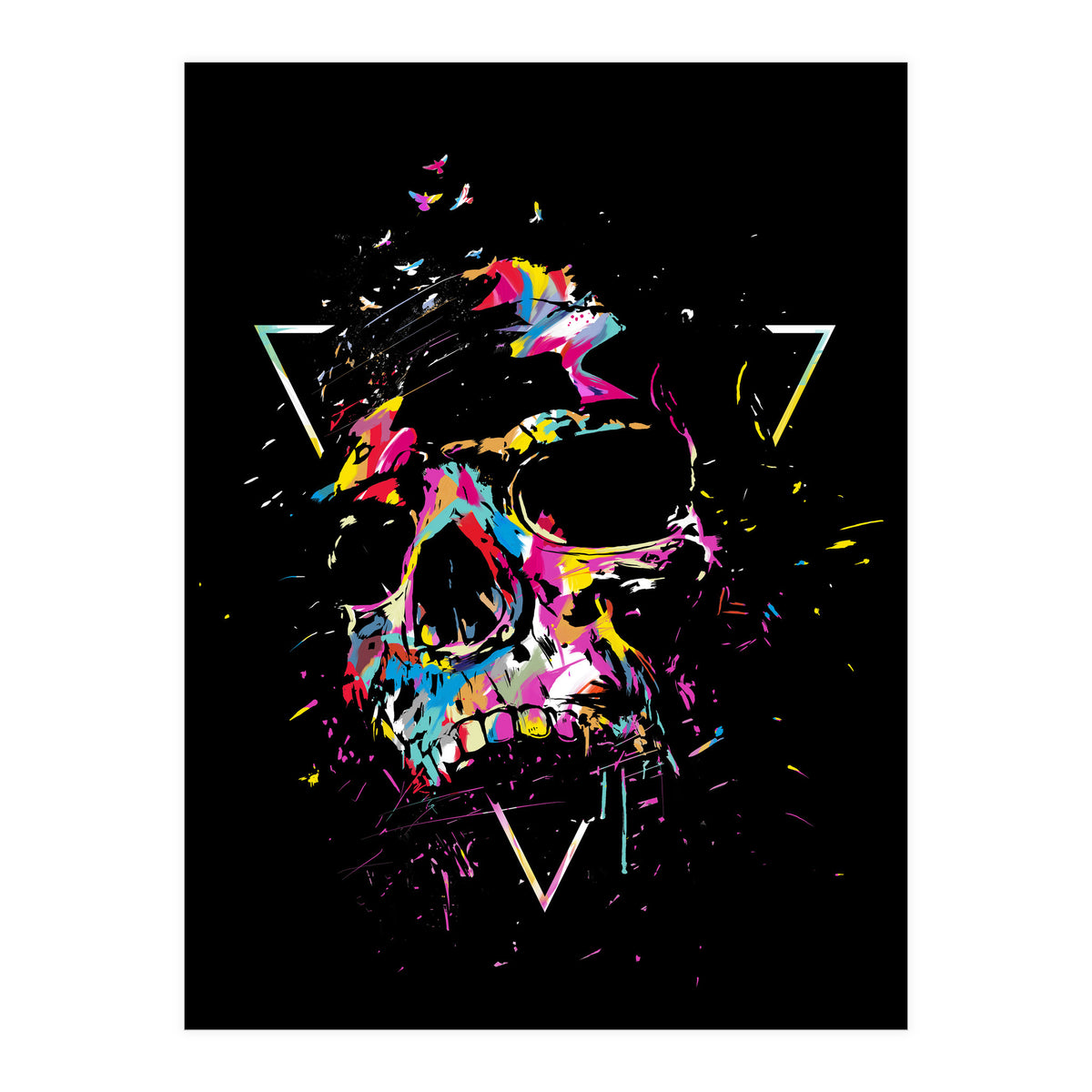 Skull X (Print Only)