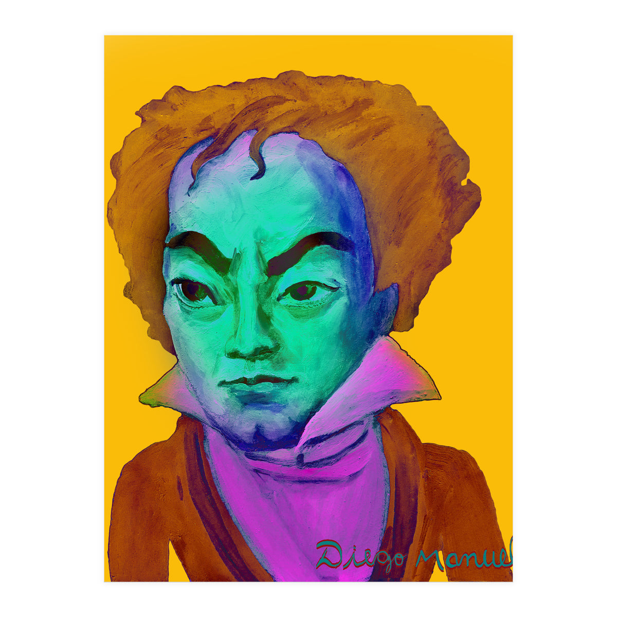 Beethoven Multicolor 5 (Print Only)