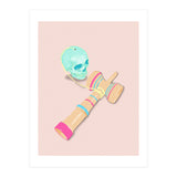 Skull kendama  (Print Only) thumbnail