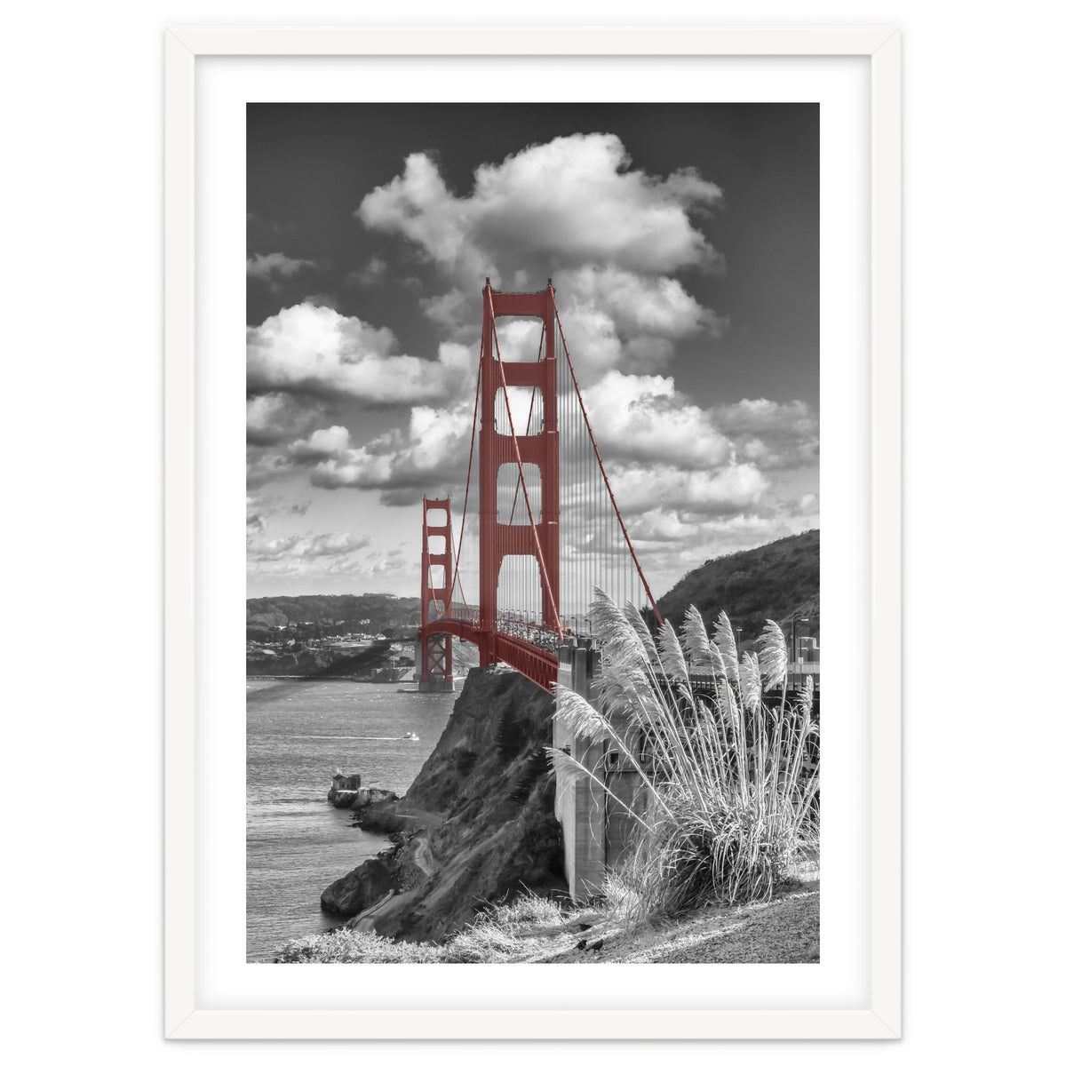 SAN FRANCISCO Golden Gate Bridge | colorkey