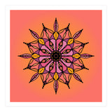 SUNSET CORAL MANDALA (Print Only) thumbnail