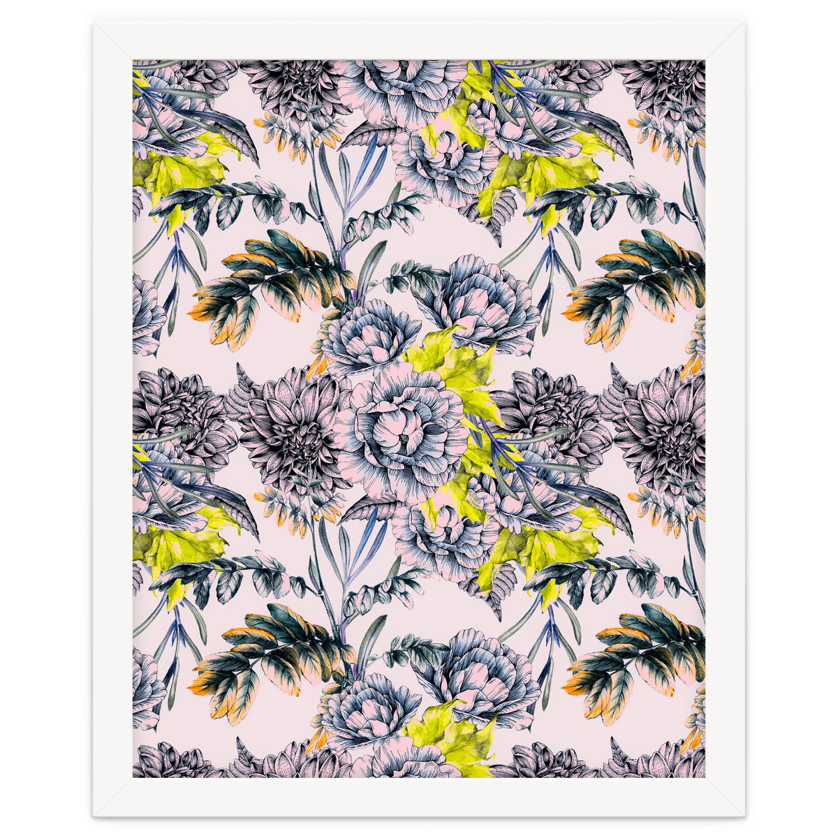 Flowering blooming in pink