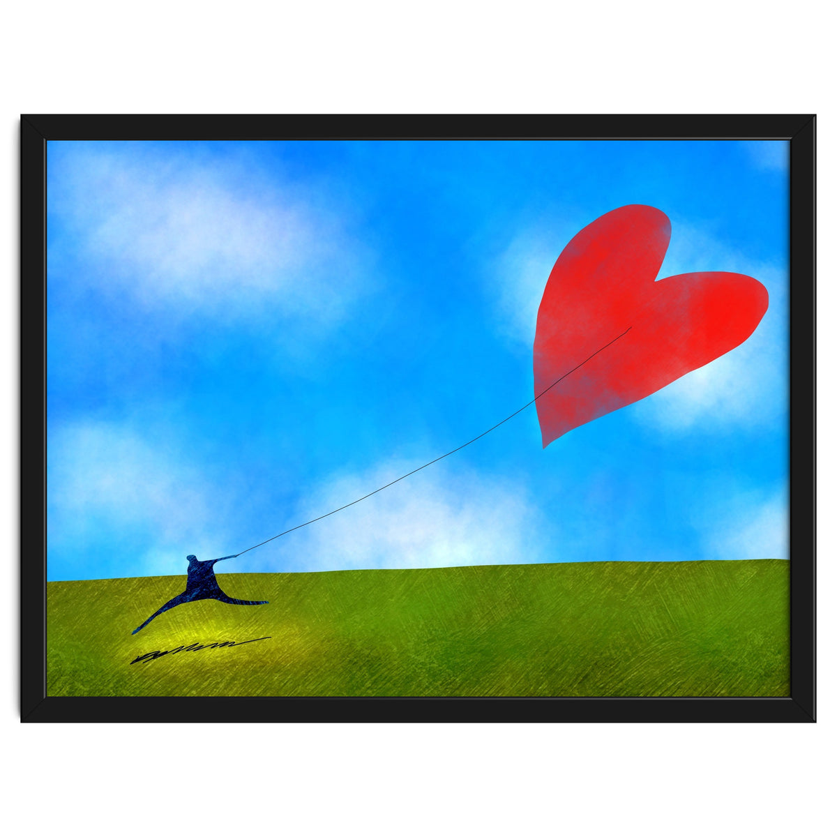 Heart Kite