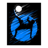 Soccer moon (Print Only) thumbnail