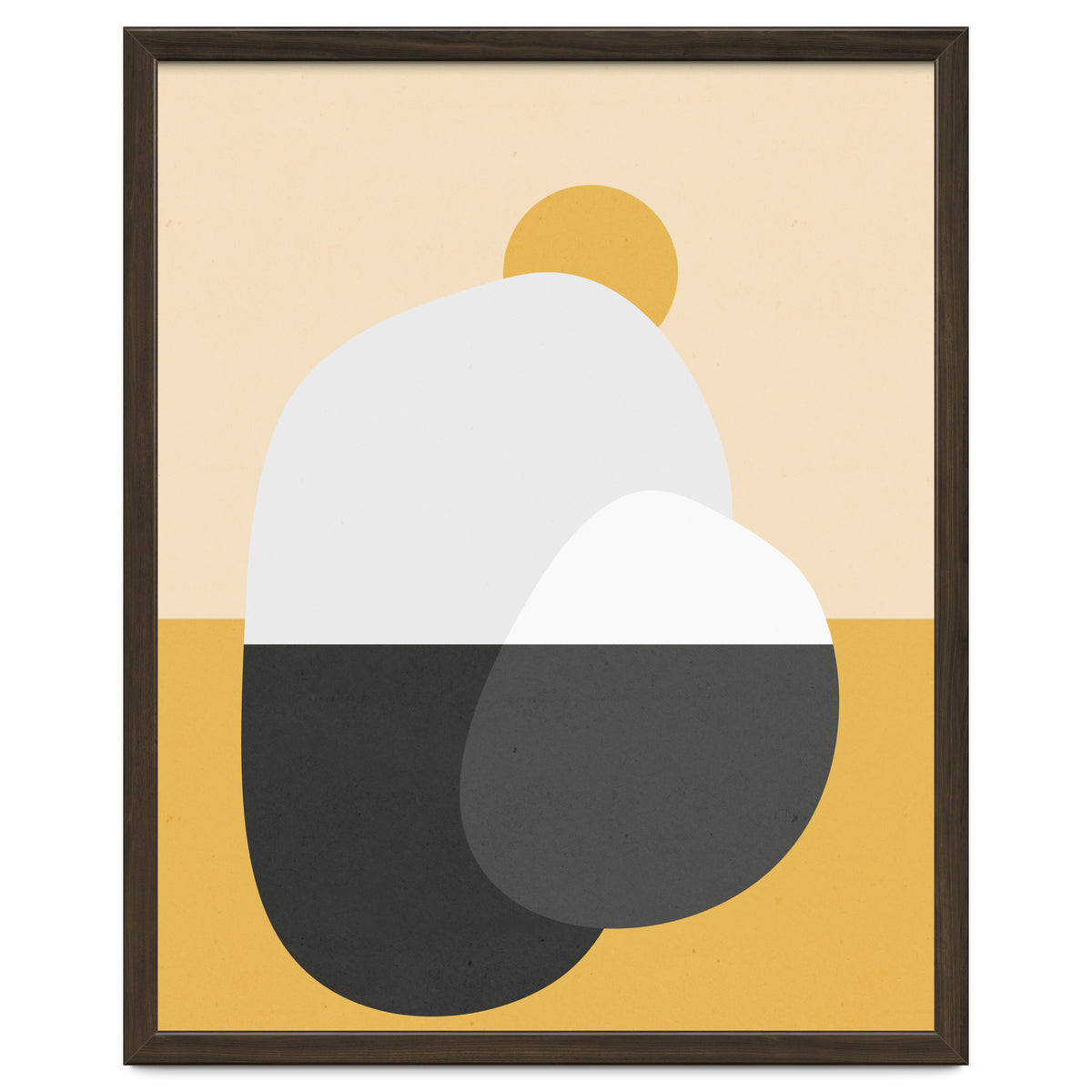 Abstract Boulders - Golden Desert