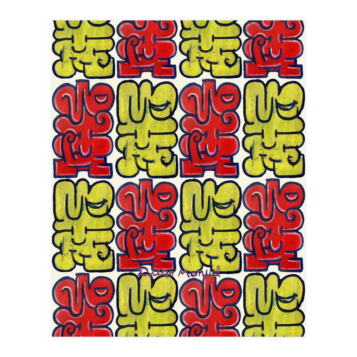 Garffiti 23 33 Tapiz B (Print Only)