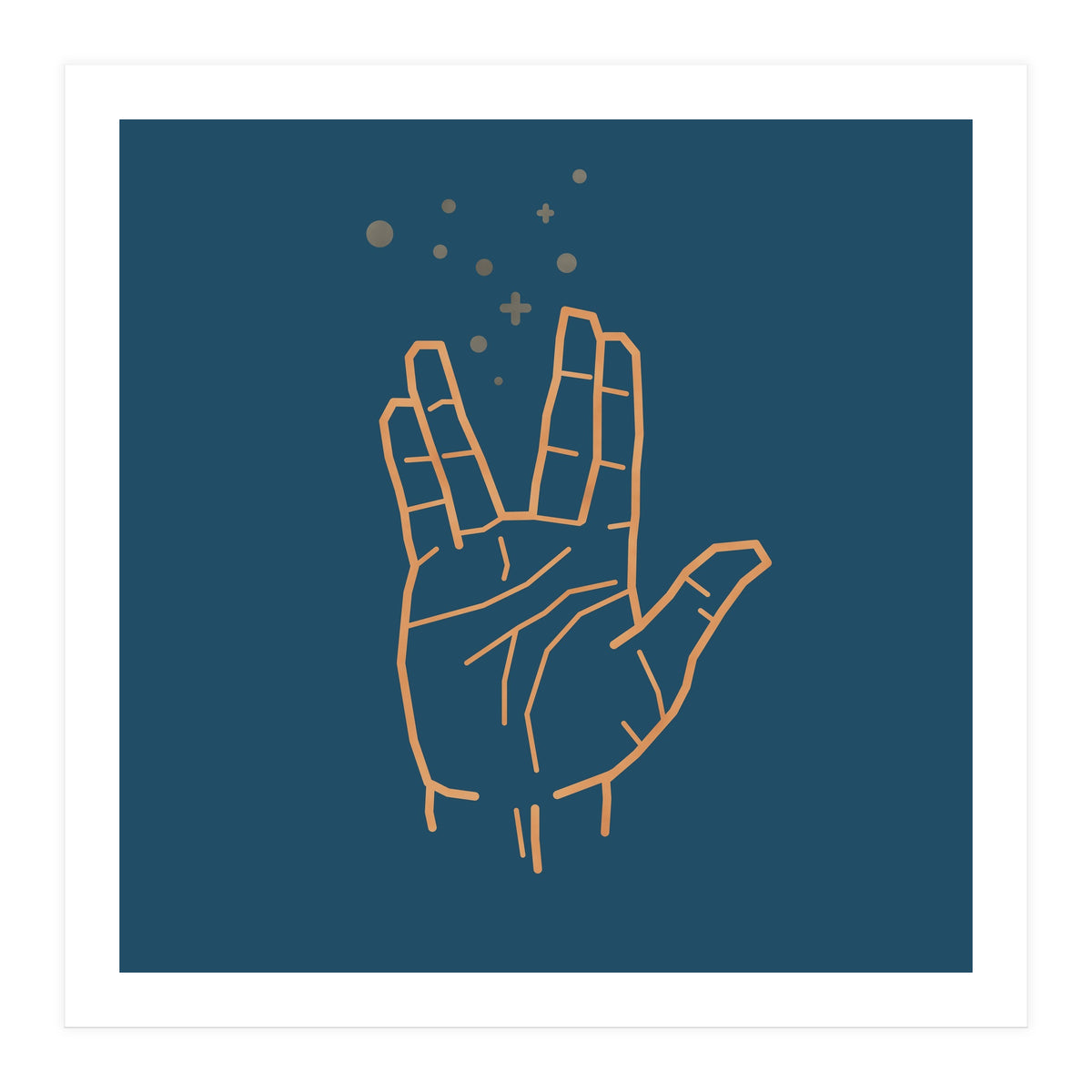 Vulcan Salute (Print Only)