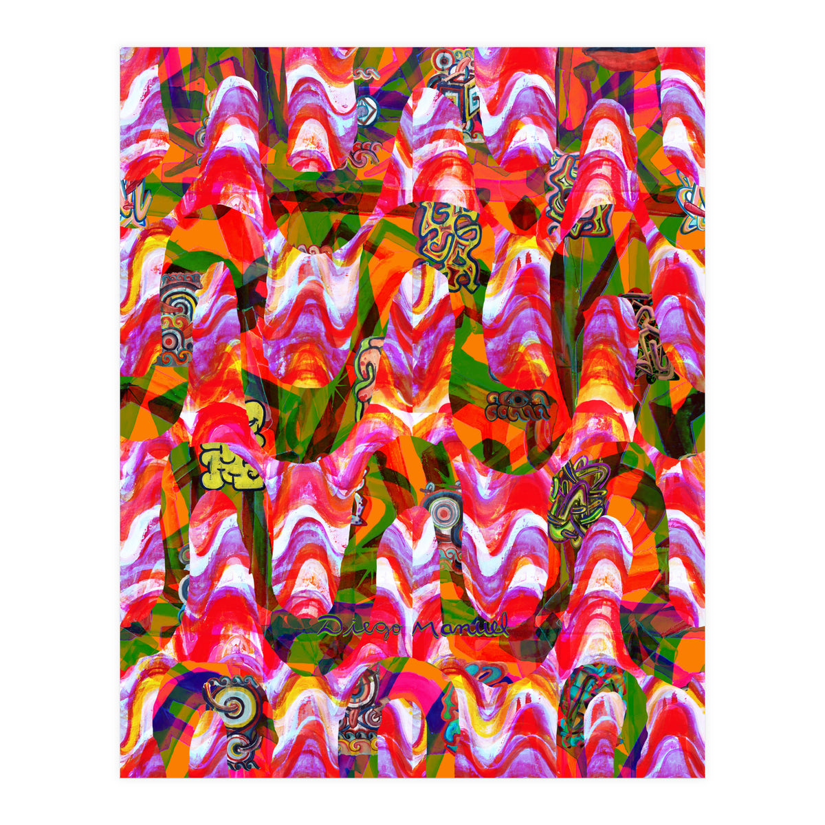 Pop Abstract 14 (Print Only)