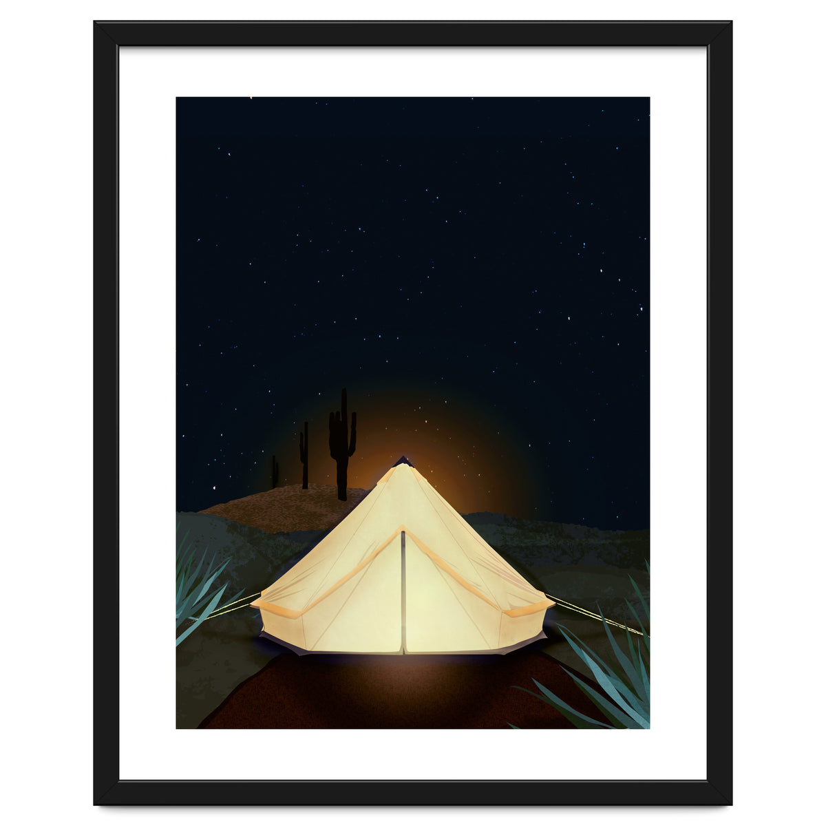 Tent at Night