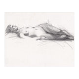 Beautiful erotic drawing of woman (Print Only) thumbnail