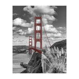 SAN FRANCISCO Golden Gate Bridge | colorkey  (Print Only) thumbnail