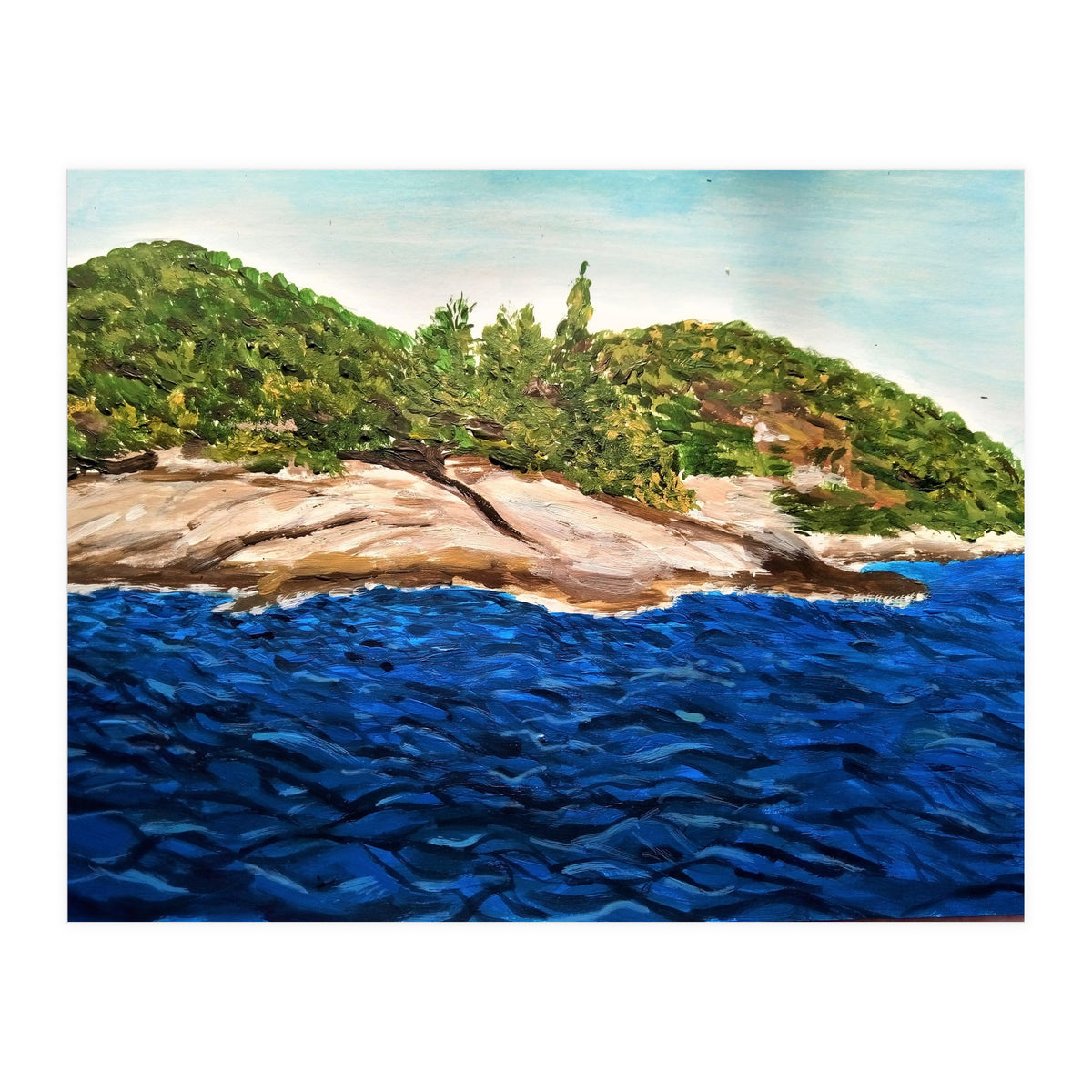 SOCA Seascape Island Hvar (Print Only)