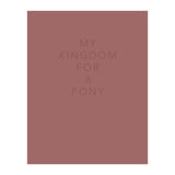 FOR A PONY (Print Only) thumbnail