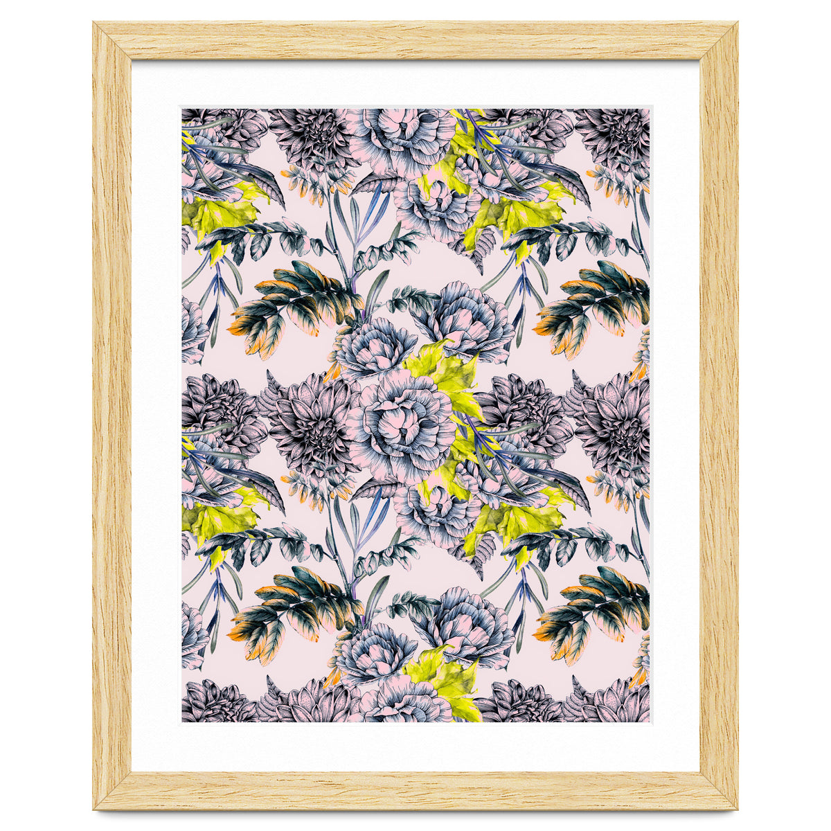 Flowering blooming in pink