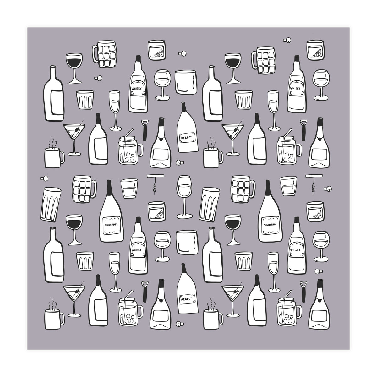 Wine and Beer (Print Only)