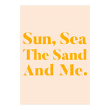 Sun, Sea, The Sand & Me (Print Only) thumbnail