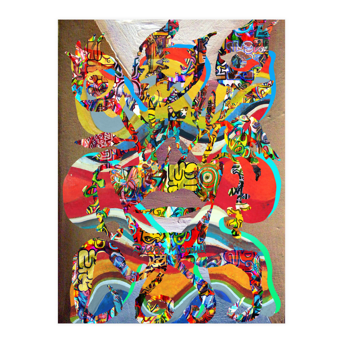 Pop Abstract Escena 2023 27 (Print Only)
