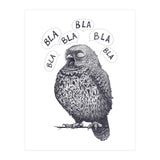 Owl Bla Bla Bla (Print Only) thumbnail
