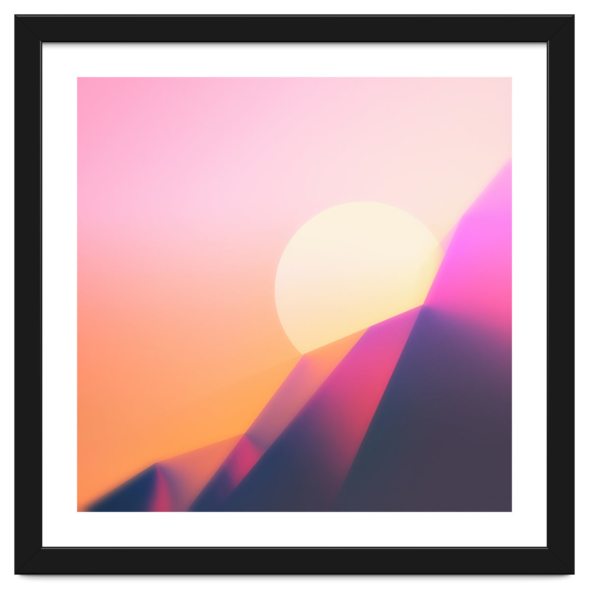 Sun Desert Mountain Sky